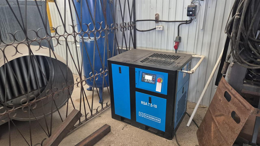 Винтовой компрессор Hansmann RSA 7.5-10 (Туймазы)