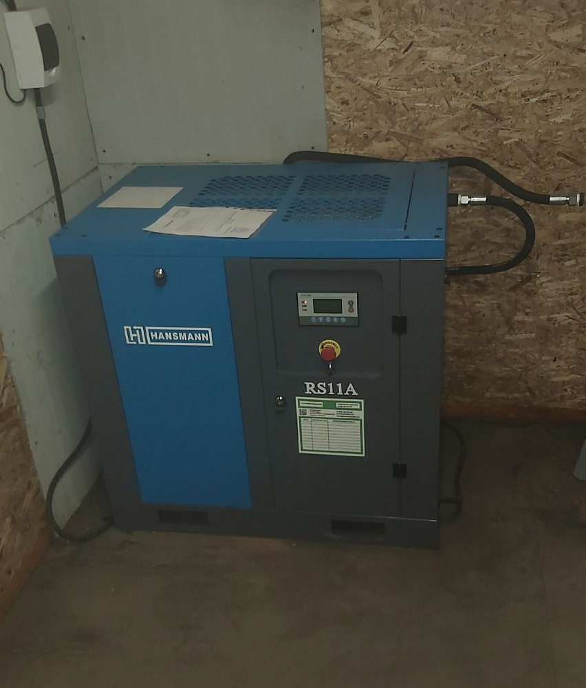 Винтовой компрессор Hansmann RS 11A-8 (Болхов)