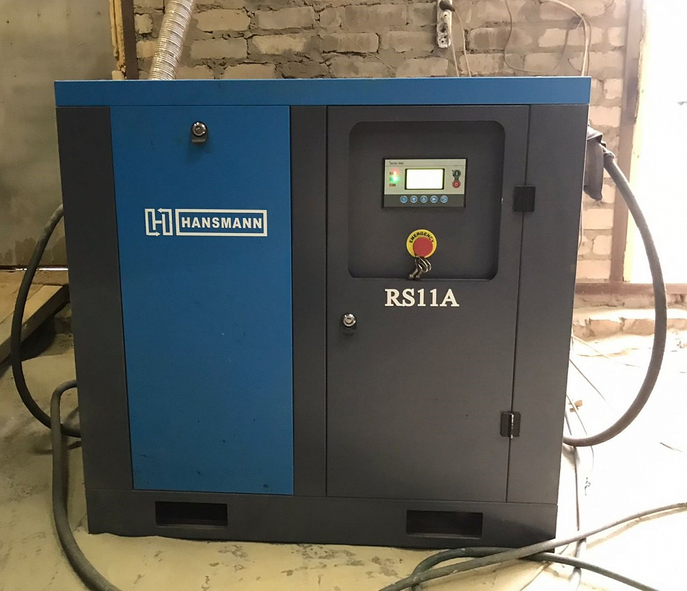 Винтовой компрессор Hansmann RS 11A-8 (Пятигорск)