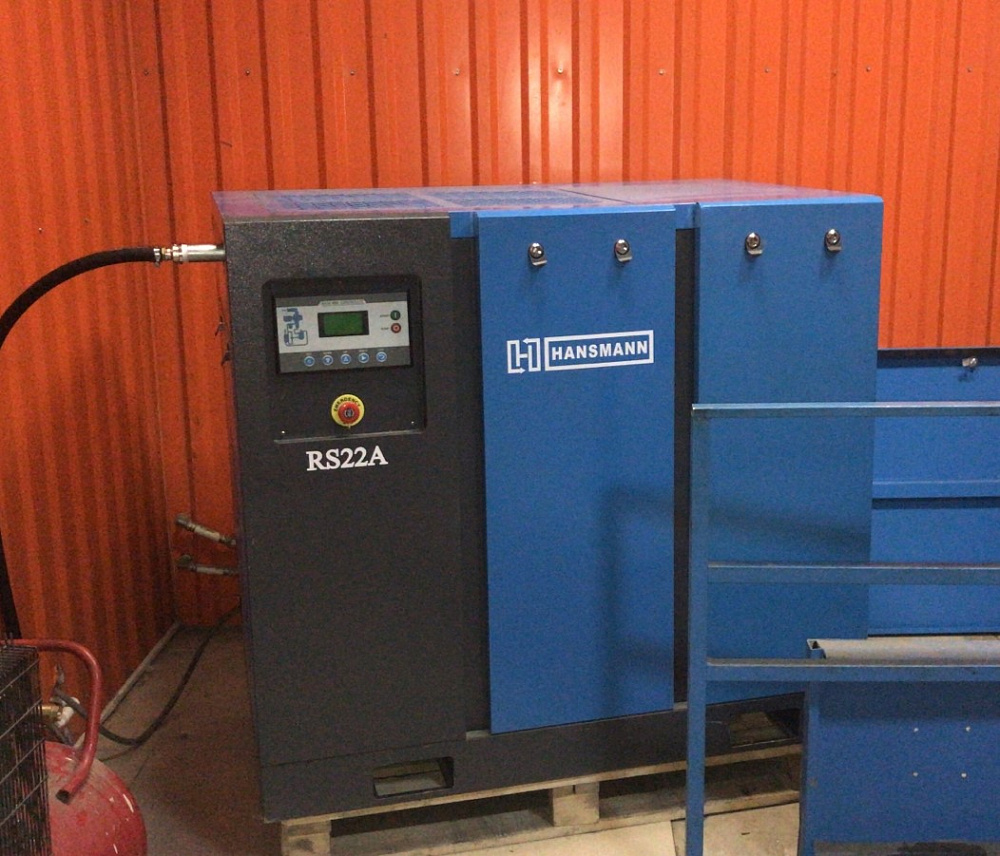 Винтовой компрессор Hansmann RS 22A-8 (Верхняя Пышма)