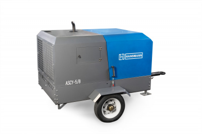 Дизельный компрессор Hansmann ASCY 5/8 На шасси